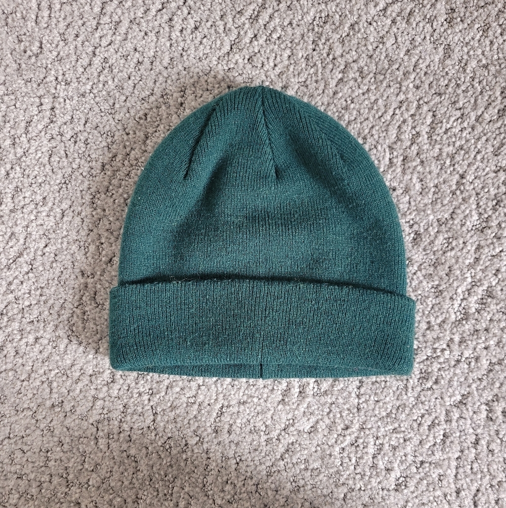 GAP Recycled Beanie in June Bug Green OS